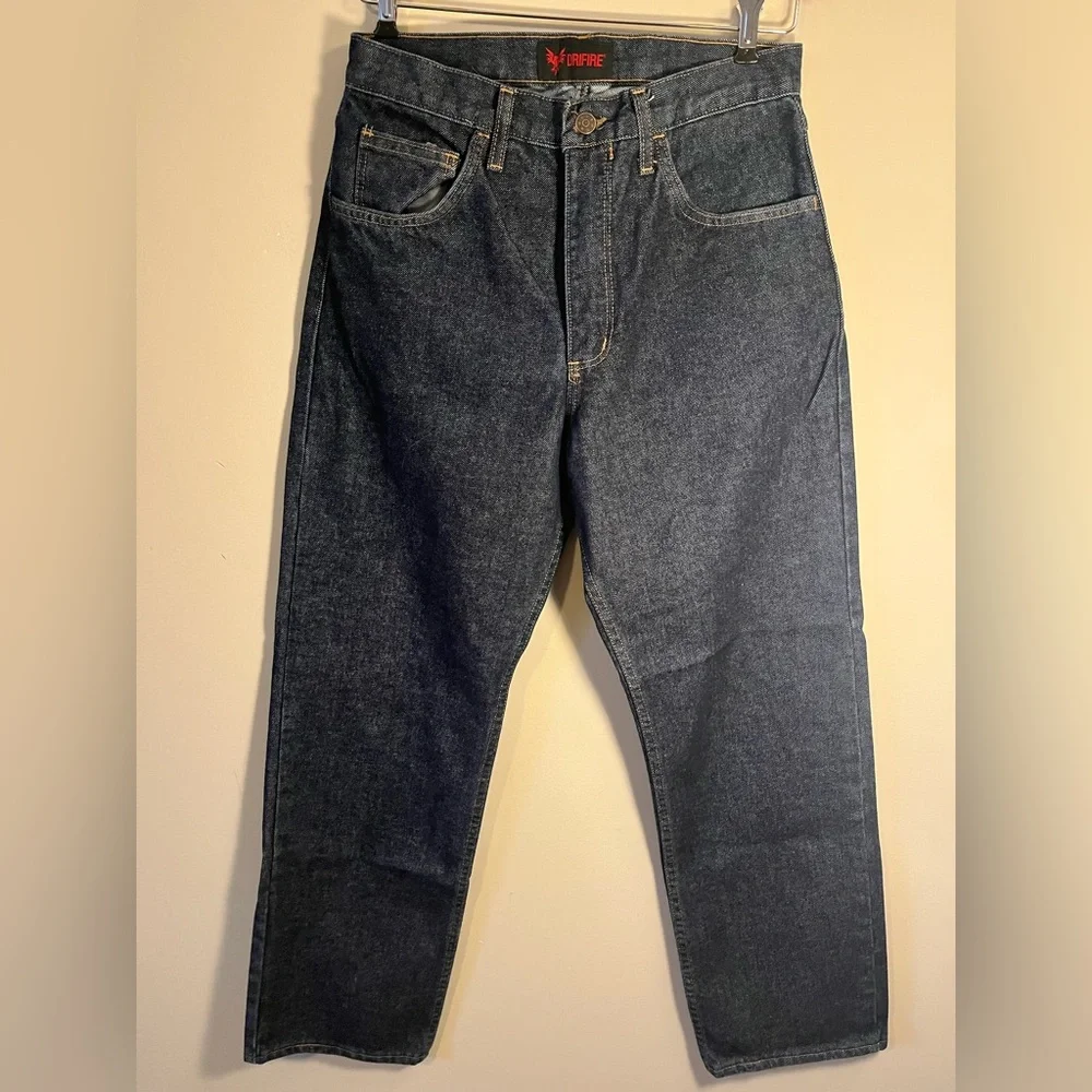 DRIFIRE Staight Leg Jeans Work Pant, Cat 2, Flame Resistant, 32x30